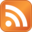 32x32 pixel .png of the rss logo